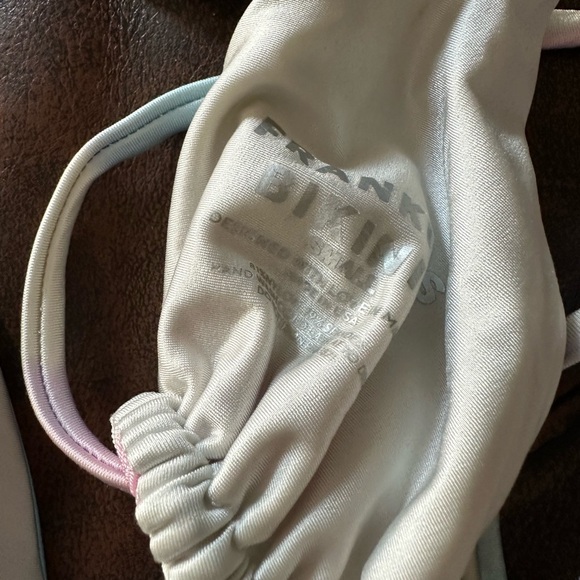 Alo Yoga ALO x Frankies Bikinis Katarina Top and Bottom - Pastel Checker - Picture 7 of 7